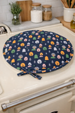AGA Hob lid Cover 36" triple layer insulated Heat Resistant Handmade Pad