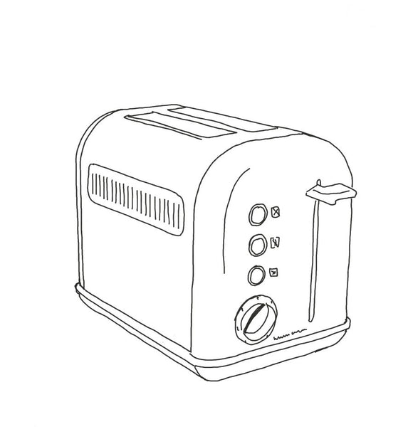 Standard 2 slot toaster