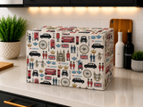 Cozycoverups kitchen Appliance fabric: Pattern Novelty prints - London Icons