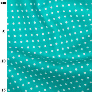 Polka dot spot in Aqua