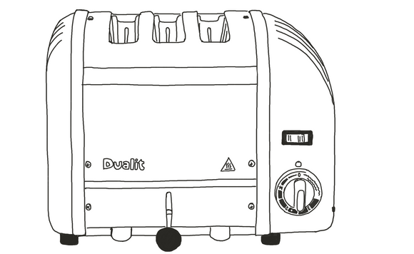 Dualit Classic New Gen 3 slot toaster