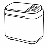 Cozycoverup cotton dust cover for Panasonic Bread maker SD-YR2550