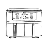 Cozycoverup cotton dust cover for  Ninja Foodie AF300