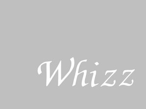 Embroidery Small 'Whizz' - White