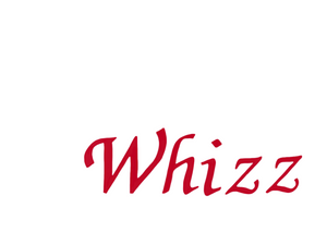 Embroidery Small 'Whizz' - Red