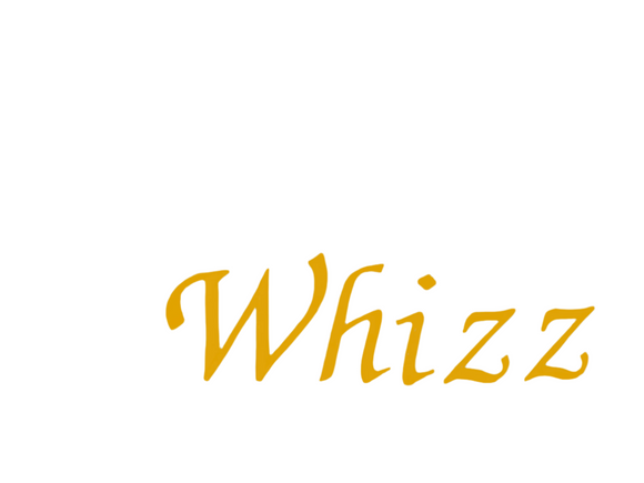 Embroidery Small 'Whizz' - Gold