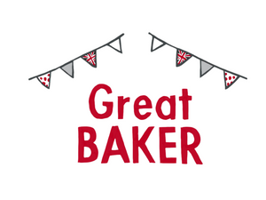 Embroidery Large - Great Baker - Red