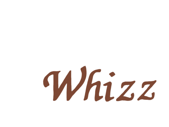 Embroidery Small 'Whizz' - Brown