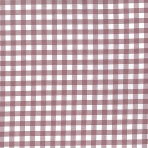 Gingham 1/4 inch in mauve gingham