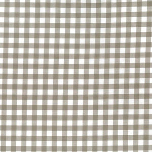 Gingham 1/4 inch in sand gingham