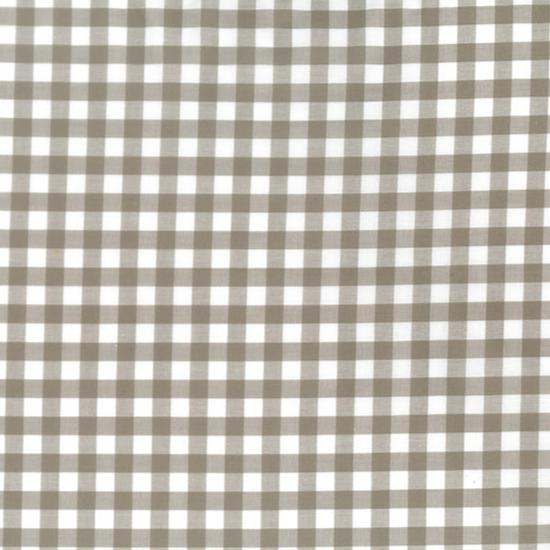 Gingham 1/4 inch in sand gingham