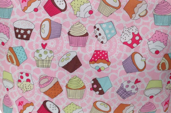 Pattern Novelty prints - Pink Cupcakes