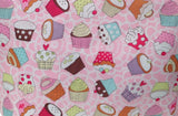 Cozycoverups kitchen Appliance fabric: Pattern Novelty prints - Pink Cupcakes