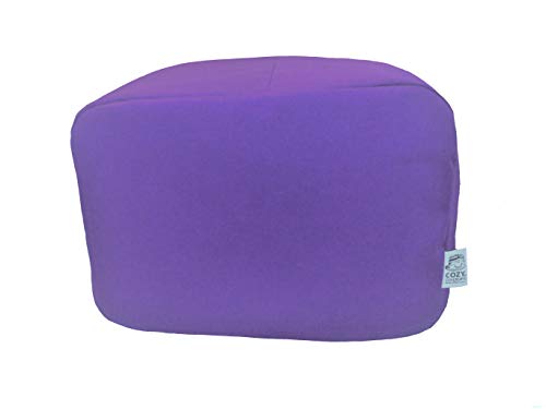 CozycoverupDust Cover for Toaster in Lavender (2 Slice Long Slot 20cm(h) x 20cm(d) x 40cm(l))