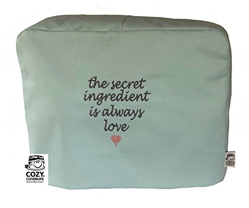 Cozycoverup Dust Cover for Kenwood Food Mixer in Secret Love (Cooking Chef KM096 KM083 KCC9060S, Duck Egg)