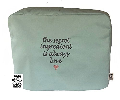 CozyCoverUp Dust Cover for Food Mixer in Secret Love (Kitchenaid Classic 4.3L 5K45SS, Duck Egg)