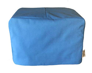 CozycoverupDust Cover for Toaster in Vintage Blue (4 Slice XL 20cm(h) x 30cm(d) x 30cm(l))