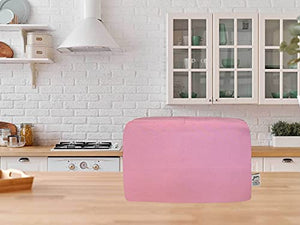 CozycoverupDust Cover for Toaster in Pink (4 Slice Standard 20cm(h) x 24cm(d) x 30cm(l))