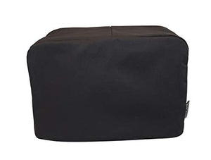 CozycoverupDust Cover for Toaster in Charcoal Grey (4 Slice XL 20cm(h) x 30cm(d) x 30cm(l))