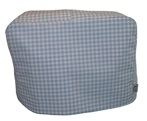 CozycoverupDust Cover for Food Mixer in Blue Gingham (Kitchenaid Artisan 6.9L 6QT)