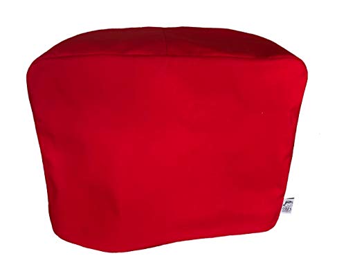 CozycoverupDust Cover for Toaster in Red (Dualit New Gen Classic 4 Slice)