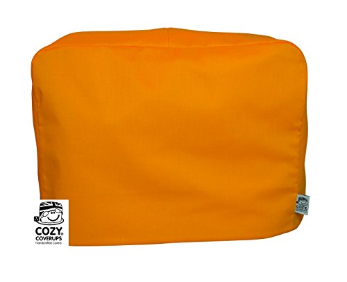 CozycoverupFood/Stand Mixer Dust Cover in Plain Colours (Pumpkin Orange, Kenwood Major)