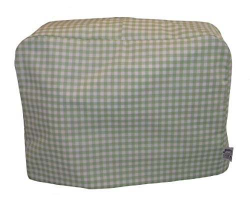 Cozycoverup� Dust Cover for Food Mixer in Green Gingham (Kitchenaid Classic 4.3L)