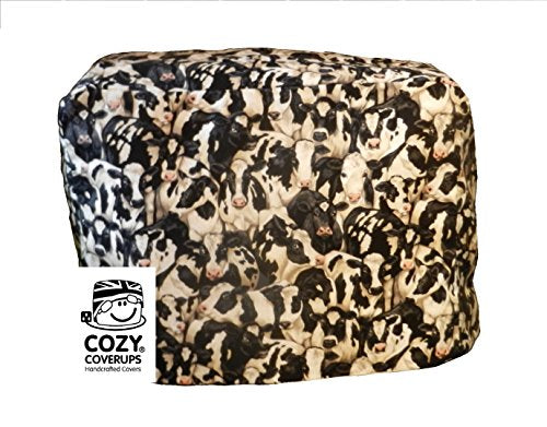 CozyCoverUpfor Kenwood Chef Classic; Food Mixer Cover Crowded Cows Pattern 100% Cotton