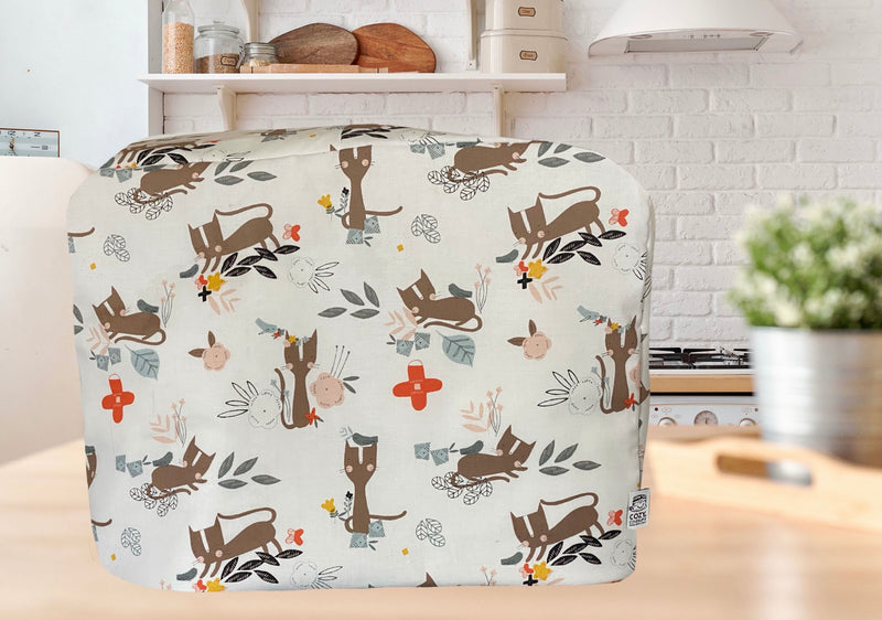 CozycoverupDust Cover for Food Stand Mixer in Cats 1 (Bosch MUM4)