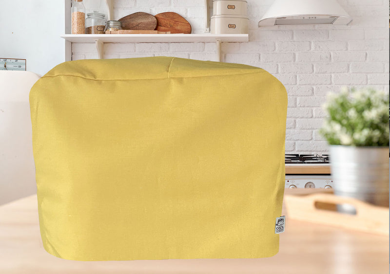 CozycoverupFood/Stand Mixer Dust Cover in Plain Colours (Yellow, Kendwood Chef Titanium)