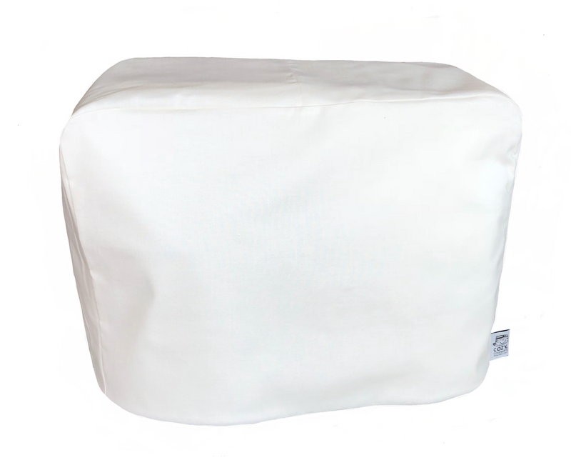 CozycoverupFood/Stand Mixer Dust Cover in Plain Colours (White, Kitchenaid Artisan 6.9L 6QT)