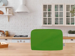 Cozycoverup Dust Cover for Toaster in Apple Green (2 Slice Long Slot 20cm(h) x 20cm(d) x 40cm(l))